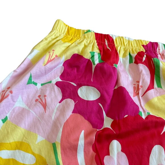 Lilly Pulitzer Lavish Lilly Floral Print Mini Skirt Pull-On Stretch Size Small - Picture 9 of 10